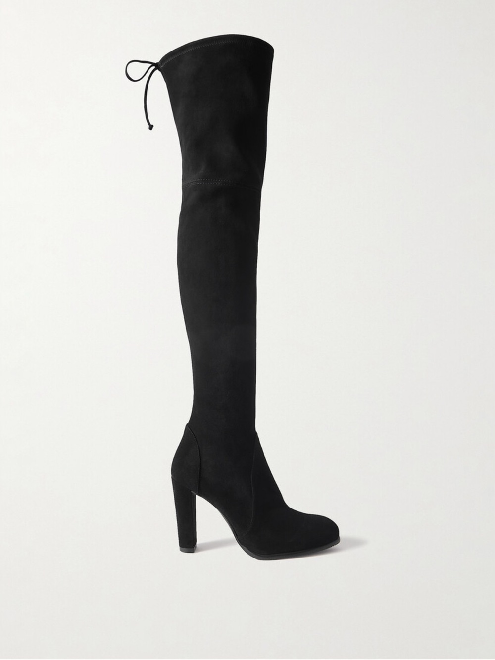 Stuart Weitzman Highland black suede boots 8.5